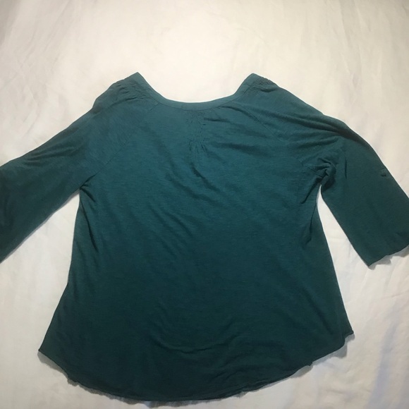 Nine West Vintage America Green Embroidered Top, Size M - Picture 3 of 12